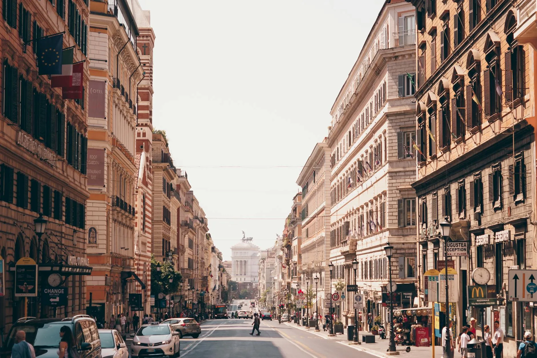 Le Corso Vittorio Emanuele : la promenade de Sassari